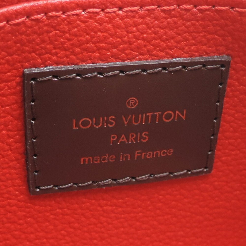 LOUIS VUITTON Authentic Brown Damier Pochette Pouch - Picture 6 of 8